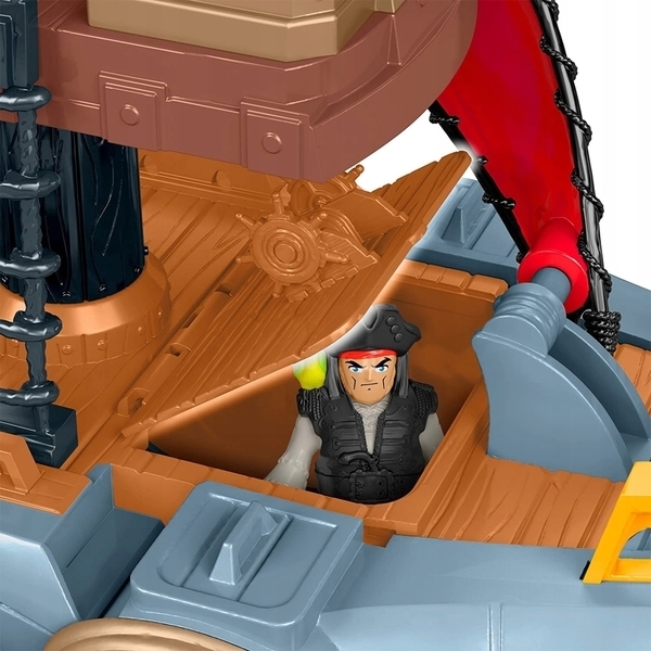 Ігровий набір Fisher-Price Imaginext Піратський корабель (DHH61) - Pampik - 6