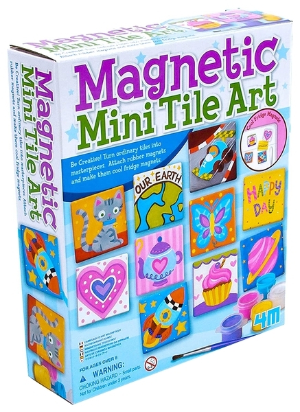 Набір для творчості 4M Розмалюй магніти (00-04563) - Pampik - 9