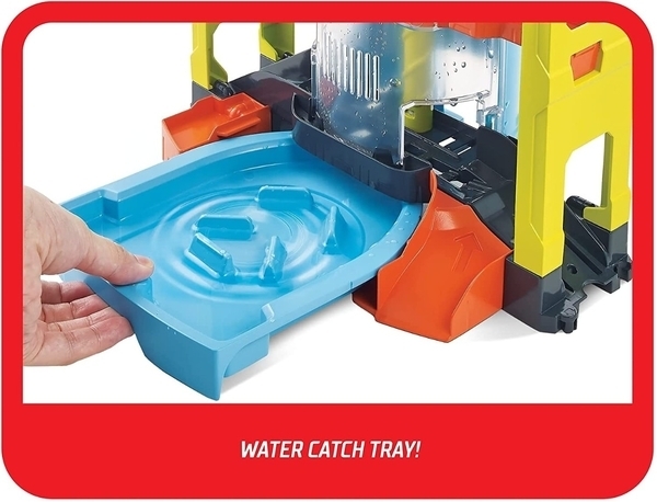 Ігровий набір Hot Wheels Зміни колір Автомийка: Вибух кольорів (GRW37) - Pampik - 4