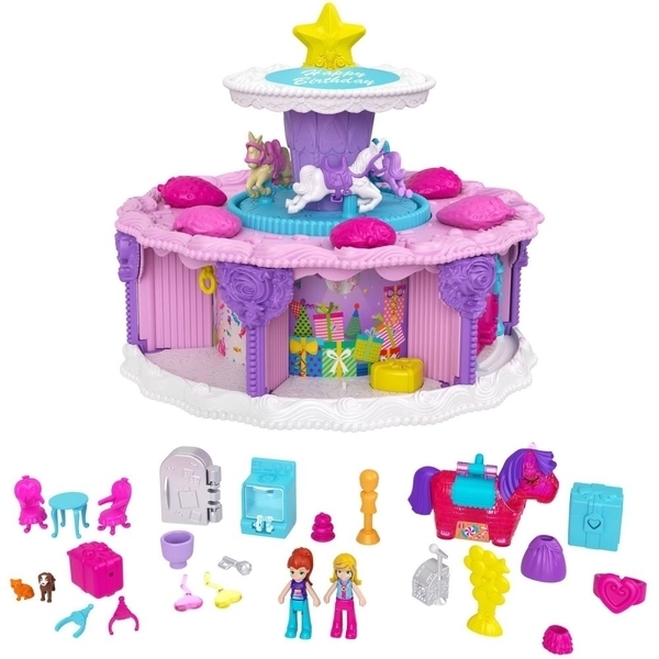 Ігровий набір Polly Pocket Святковий торт (GYW06) - Pampik