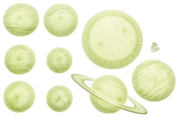 Набор наклеек 4M Светящиеся 3D-наклейки Солнечная система (00-05423) - Pampik - 4