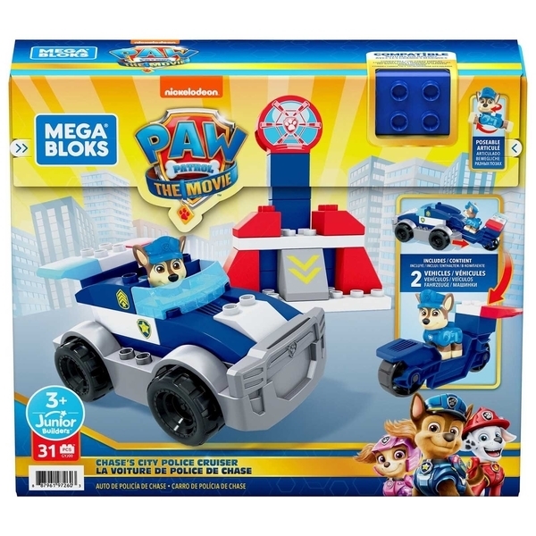 Поліцейська машина Гончіка Mega Bloks з м / ф Щенячий патруль (GYW91) - Pampik - 4