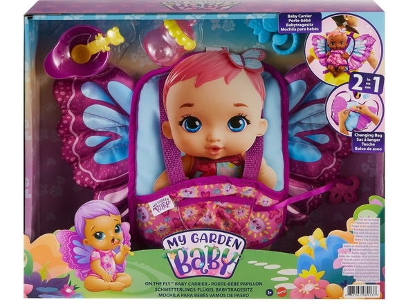 Тримач для пупса My Garden Baby Барвисті крильця (HBH45) - Pampik - 4