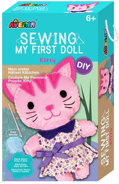 Набор для творчества Avenir Шитье куклы Котёнок (CH1378) - Pampik