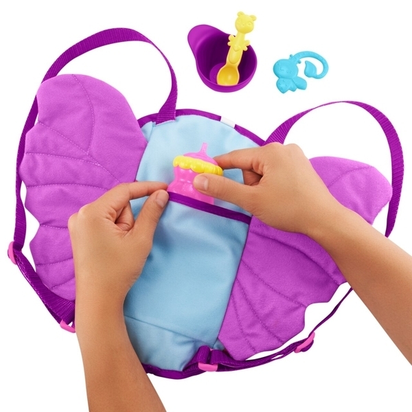 Тримач для пупса My Garden Baby Барвисті крильця (HBH45) - Pampik - 2