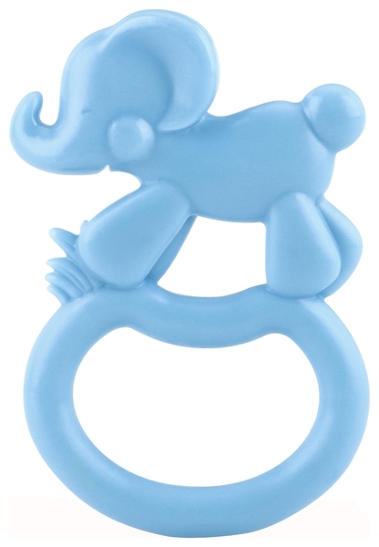 Прорізувач кільце Nuby Зоопарк Слоненя (673bluelphnt) - Pampik