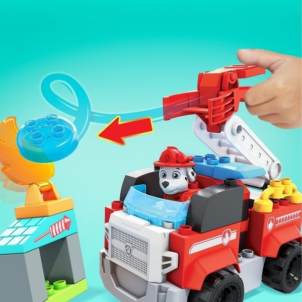 Пожежна машина Маршалла Mega Bloks з м / ф Щенячий патруль (GYJ01) - Pampik - 2