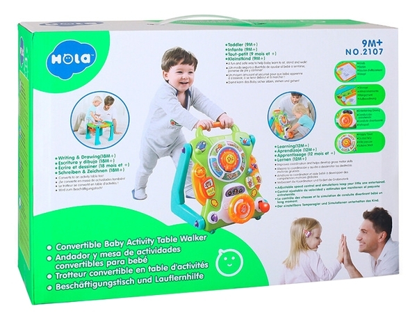 Ходунки на колесах Hola Toys Гра і розвиток (2107) - Pampik - 7