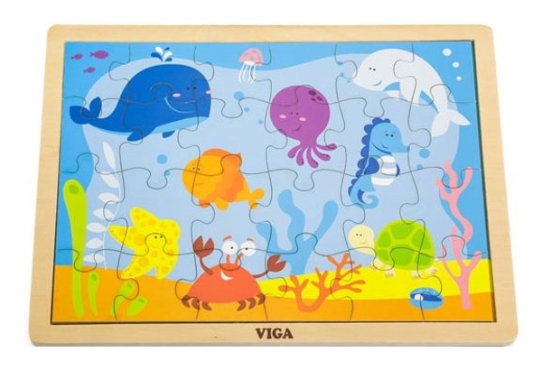Пазл Viga Toys Океан, 24 элемента (50200) - Pampik - 2