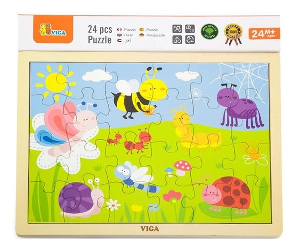 Пазл Viga Toys Парк, 24 элемента (50199) - Pampik - 2