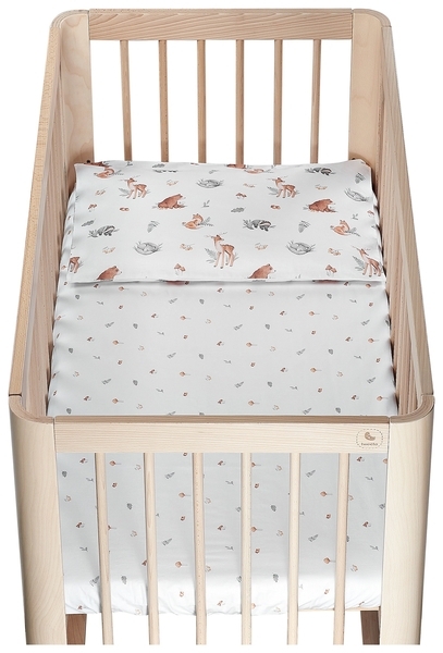 Ліжечко-трансформер Tweeto simple Natural, бук - Pampik - 4