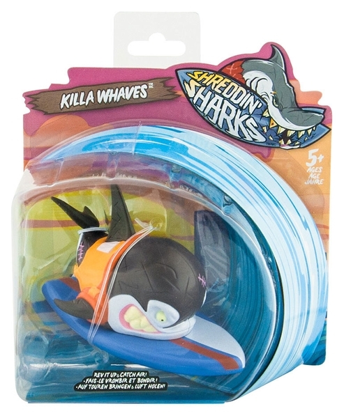 Фінгерборд Shreddin 'Sharks з фігуркою Killa Whaves (561965) - Pampik