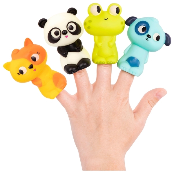 Набір ляльок для пальчикового театру Battat Весела компанія (BX1739Z) - Pampik - 3