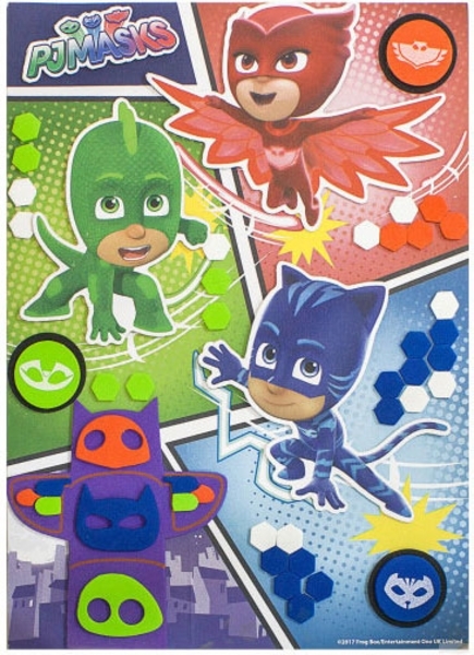 Аплікація Перо PJ Masks Відважні друзі, укр. мова (119896) - Pampik - 4