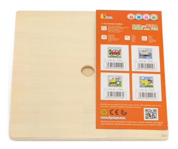 Пазл Viga Toys Літак (51447) - Pampik - 3