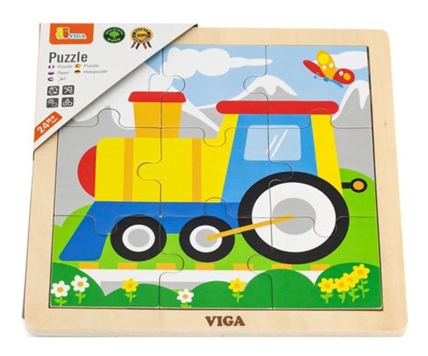 Пазл Viga Toys Паровоз (51446) - Pampik