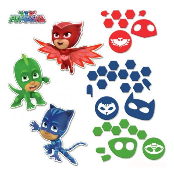Аплікація Перо PJ Masks Відважні друзі, укр. мова (119896) - Pampik - 2