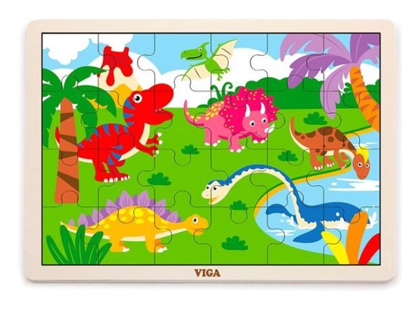 Пазл Viga Toys Динозавр (51460) - Pampik - 2