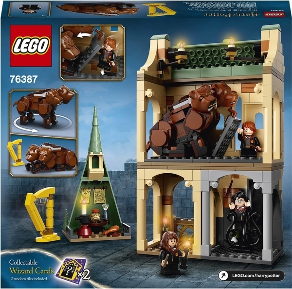 Подарунок. Конструктор LEGO Harry Potter Гоґвортс: зустріч із Флафі (76387) - Pampik - 2