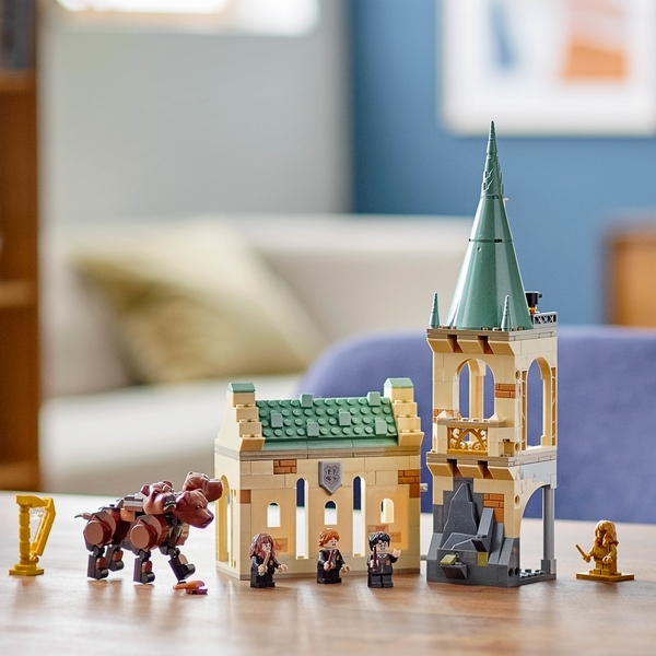 Подарунок. Конструктор LEGO Harry Potter Гоґвортс: зустріч із Флафі (76387) - Pampik - 4