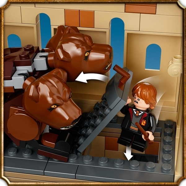 Подарунок. Конструктор LEGO Harry Potter Гоґвортс: зустріч із Флафі (76387) - Pampik - 6
