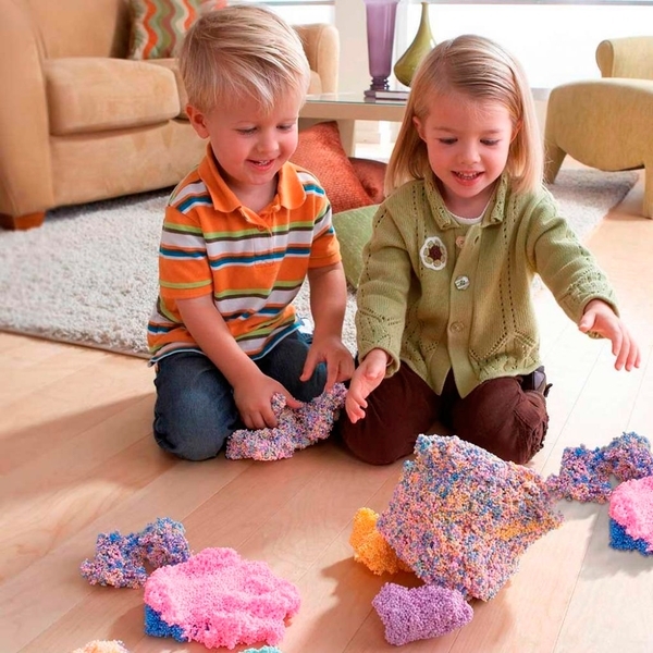 Шариковый пластилин Genio Kids, розовый (TA1800-1) - Pampik - 7