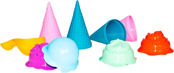 Набір для гри з піском Fancy Baby Морозиво (ICE4) - Pampik - 4