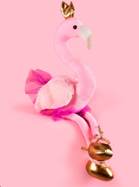 М'яка іграшка Fancy Гламурний Фламінго (FLG01) - Pampik - 4