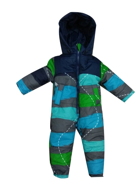 Комбінезон Одягайко, плащівка, р.98, бірюзовий (32080) - Pampik