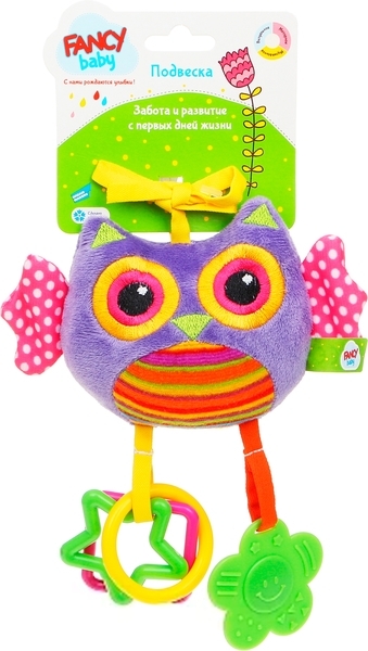 Іграшка-підвіска Fancy Baby Сова (PDC0S) - Pampik