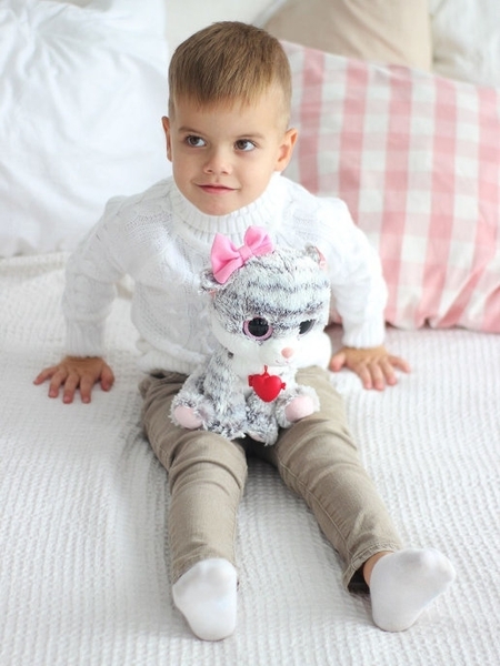 Мягкая игрушка Fancy Глазастик Кошечка (GKK0\S) - Pampik - 4