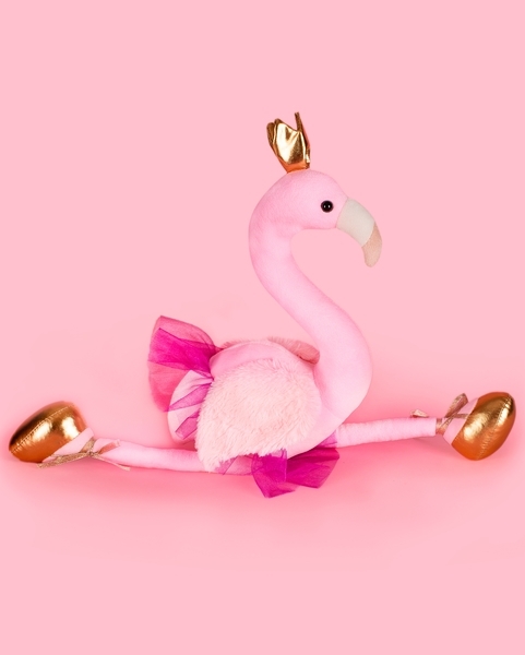 М'яка іграшка Fancy Гламурний Фламінго (FLG01) - Pampik - 6