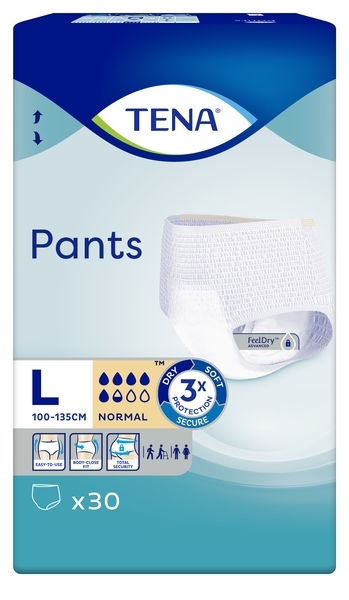 Труси-підгузки для дорослих Tena Pants Normall Large, 30 шт. - Pampik - 2
