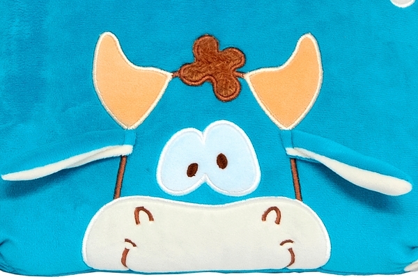 Подушка Tigres Корівка Адель, синій (ПД-0381) - Pampik - 2