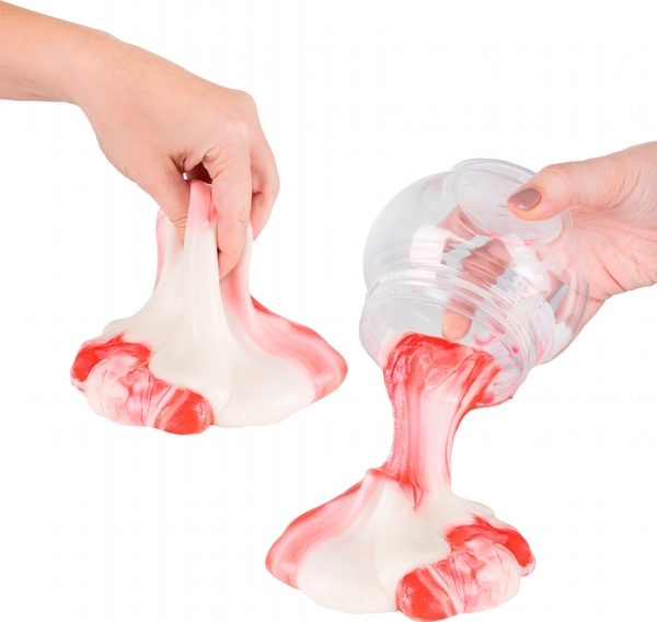 Легкий пластилін Genio Kids Чака-Зака, червоний (TA1790-5) - Pampik - 4