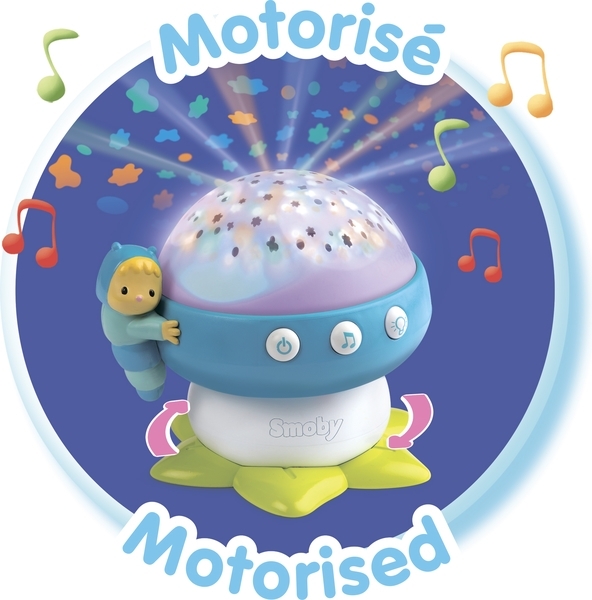 Музичний проектор Smoby Cotoons Лісовий грибочок (110118) - Pampik - 3