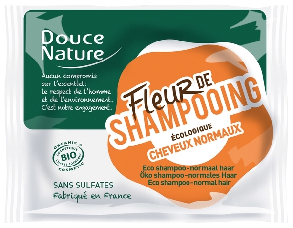 Шампунь Douce Nature Fleur de Shampoo для нормальных волос, 85 г - Pampik