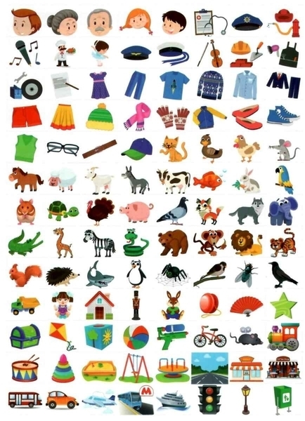 Словничок молодшого школяра з наліпками (рибка рожева) - Фісіна А.А. - Pampik - 6