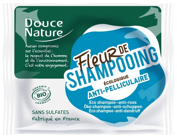 Шампунь Douce Nature Fleur de Shampoo против перхоти, 85 г - Pampik