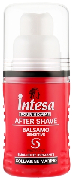Лосьон после бритья для чувствительной кожи Intesa Collagene Marino Afer Shave Balsamo Sensitive, 100 мл - Pampik