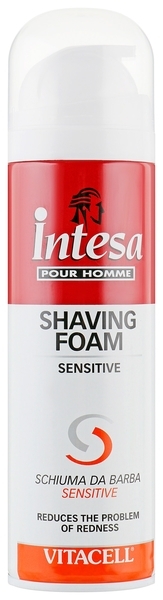 Пена для бритья для чувствительной кожи Intesa Vitacell Shaving Foam Sensitive, 300 мл - Pampik