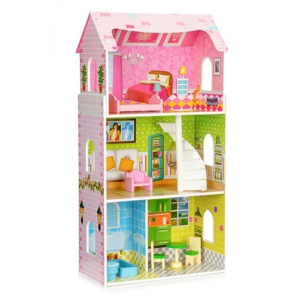 Ляльковий будиночок Ecotoys М'ятна резиденція (W08123) - Pampik - 2