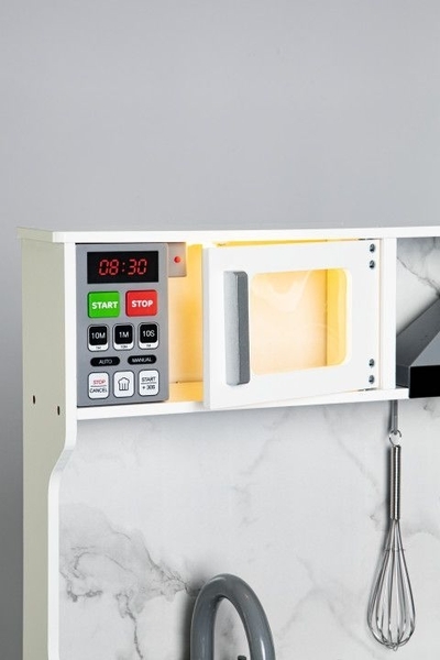 Дитяча дерев'яна кухня Ecotoys зі світлом і звуком (TL10181) - Pampik - 7