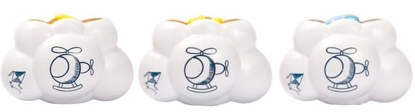 Іграшка для купання Lindo Хмаринка-місяць (8366-50A) - Pampik - 2