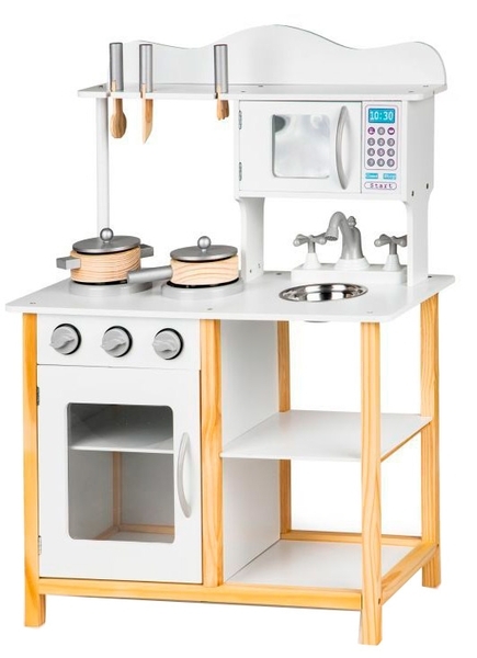 Дитяча дерев'яна кухня Ecotoys (TK040A) - Pampik