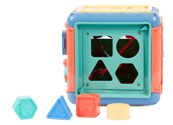 Розвиваюча іграшка Lindo Бізікуб (668-157) - Pampik - 8