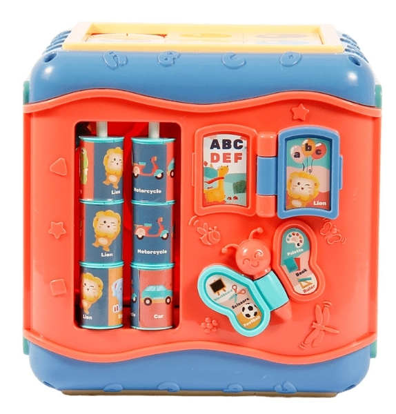 Розвиваюча іграшка Lindo Бізікуб (668-157) - Pampik - 7