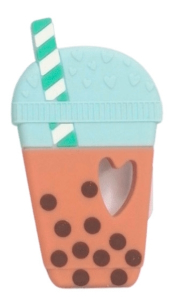 Прорізувач для зубів Lindo Коктейль коричневий (LI 328-22) - Pampik