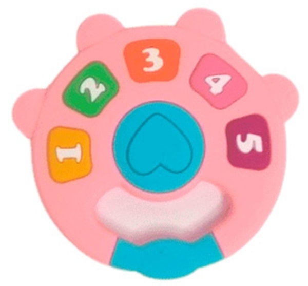 Прорізувач Lindo, рожевий (Li 327) - Pampik