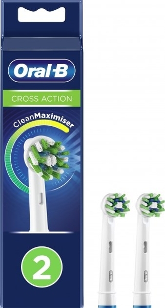 Змінні насадки для зубної щітки Oral -B Cross Action, 2 шт. - Pampik